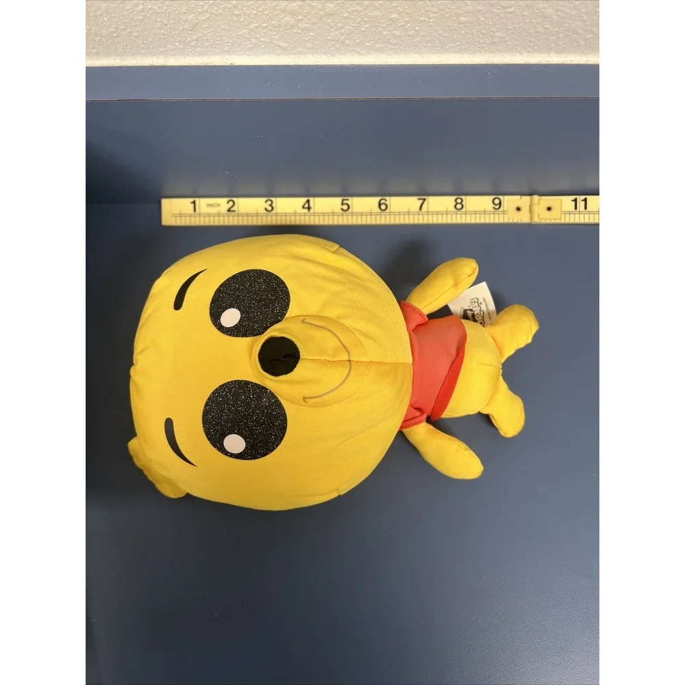 Disney Doorables Puffables Plush‎ Winnie The Pooh 10-inch Stuffed Toy Tags EUC